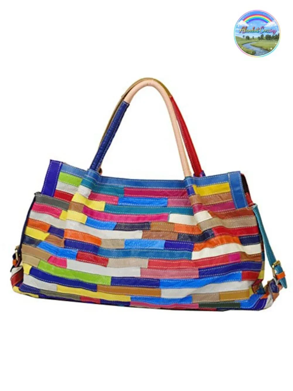 Genuine Leather Large Hobo Tote Handbag with Detachable Shoulder Strap